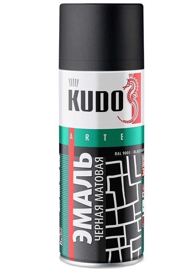 Эмаль универсальная черная матовая