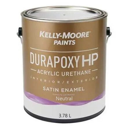 Покрытие Kelly-Moore DuraPoxy HP для полов, террас и фасадов (цвет- neutral base, satin), банка 3,78
