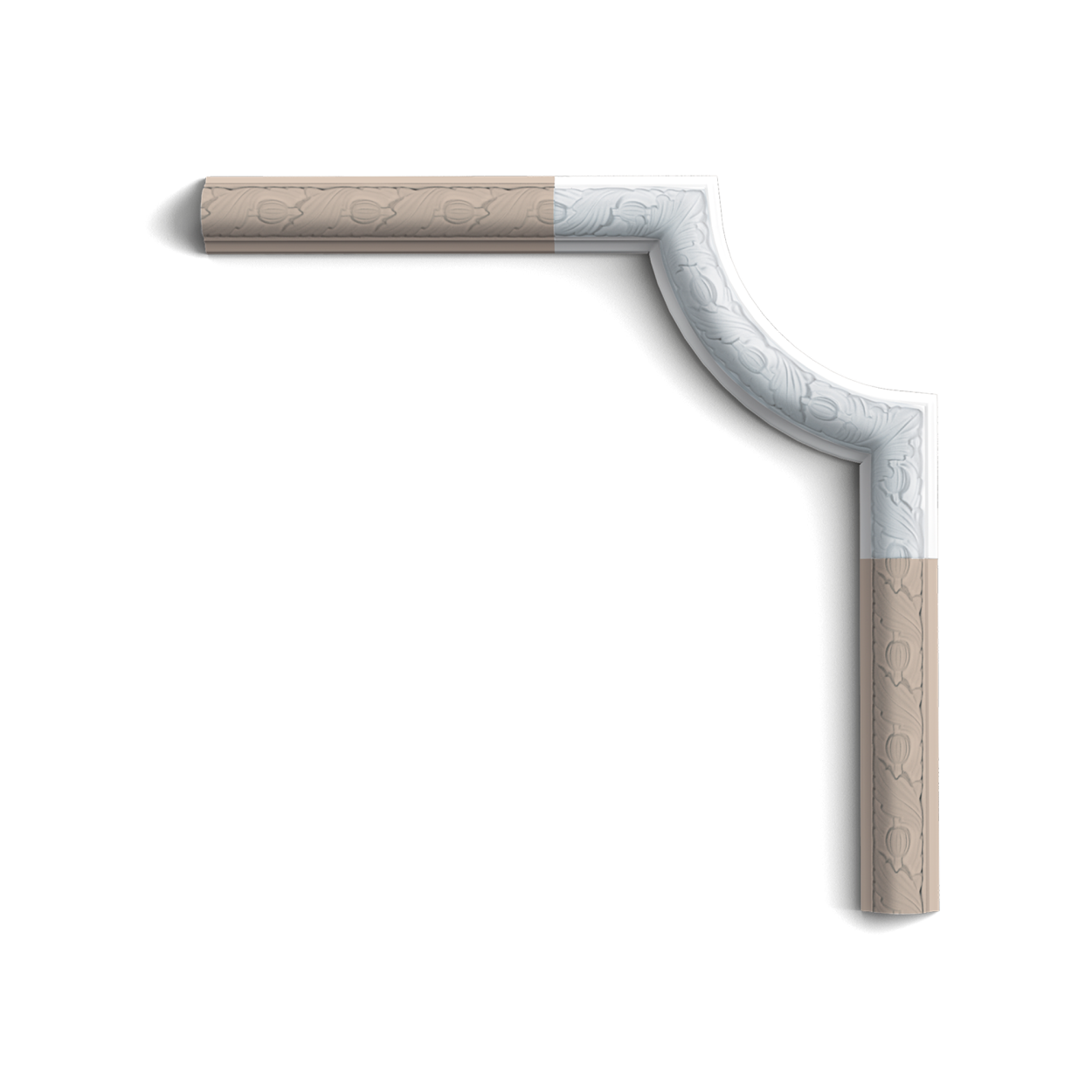 P101A угловой элемент к молдингу 24 х 5 х 2,4