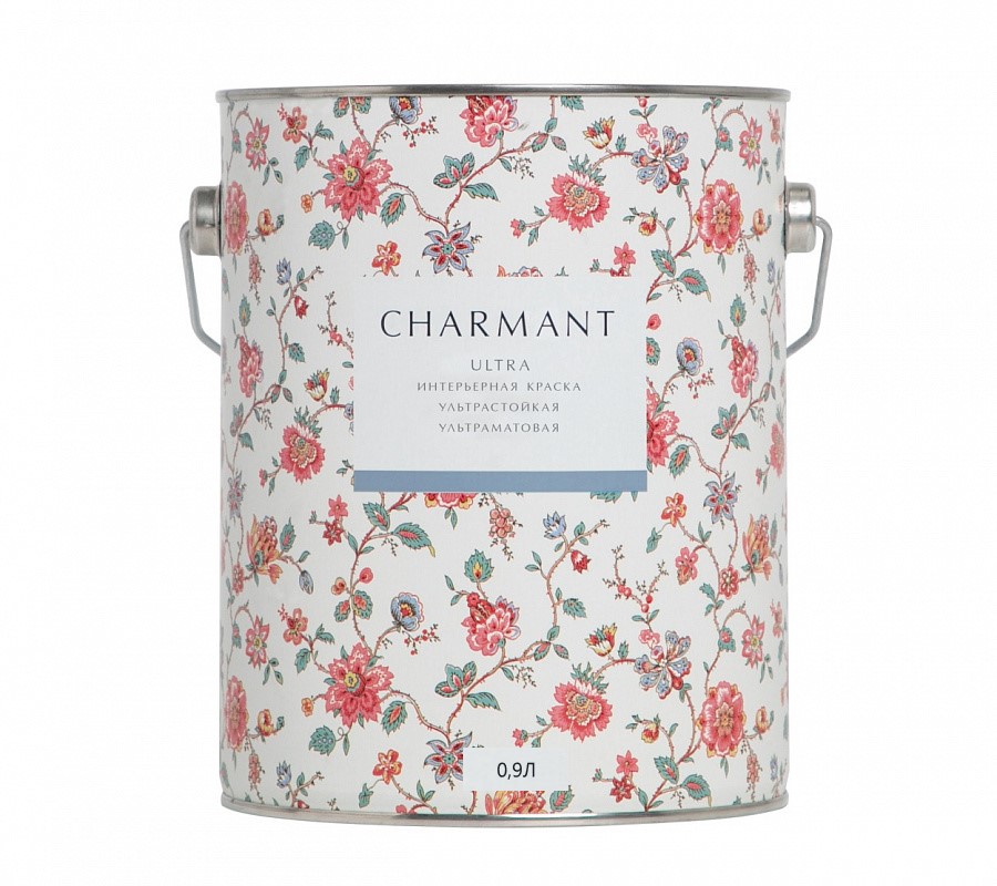 Краска Charmant Ultra ультраматовая акрил-уретановая, база А 0,9 л