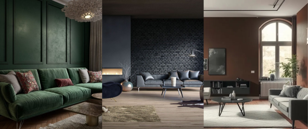 Топ-3 богатых оттенков для современного интерьера