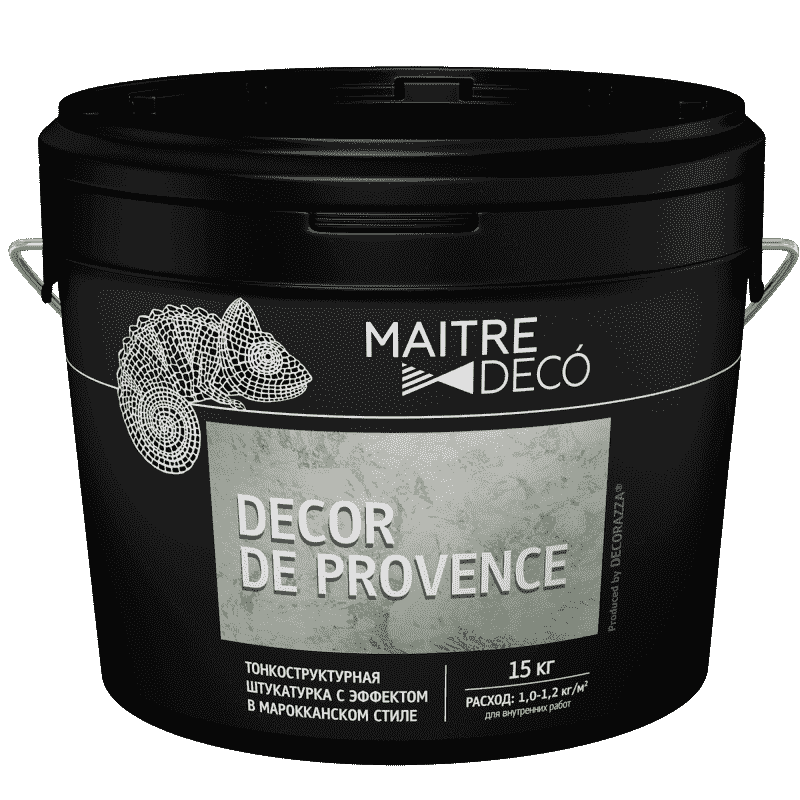 Штукатурка DECOR de PROVENCE, 15 кг