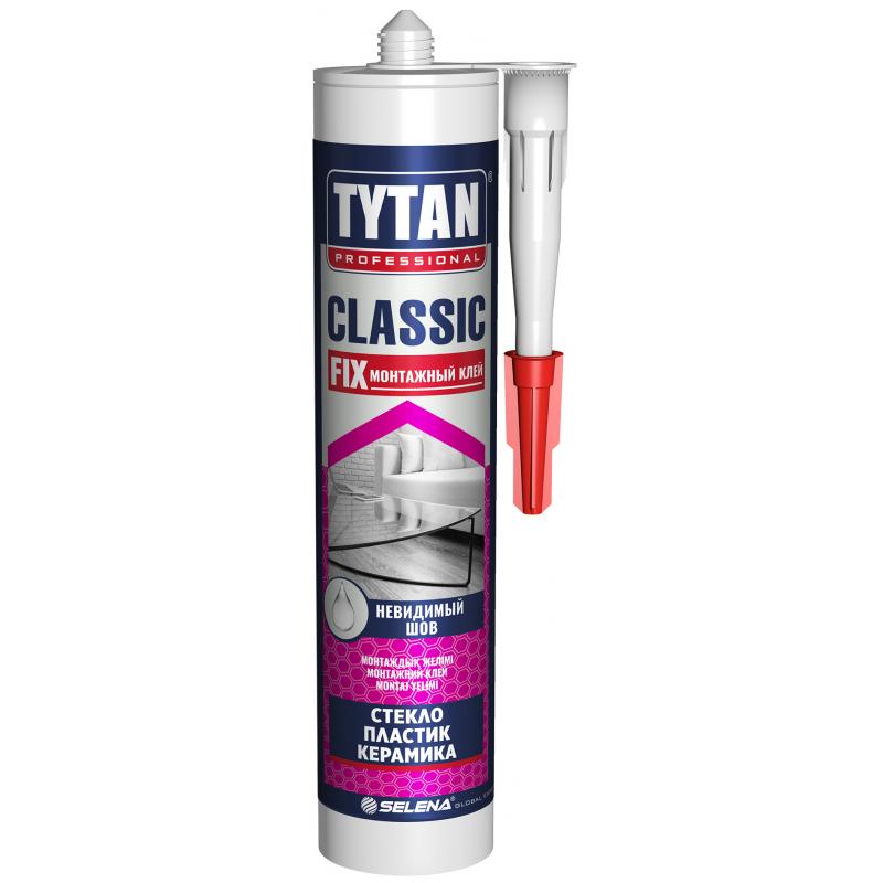 TYTAN клей монтажный  CLASSIC FIX (310 мл) бесцветный			