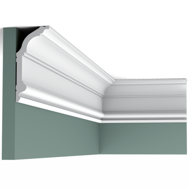 C339 карниз полиуретан 200 x 14,1 x 6,4