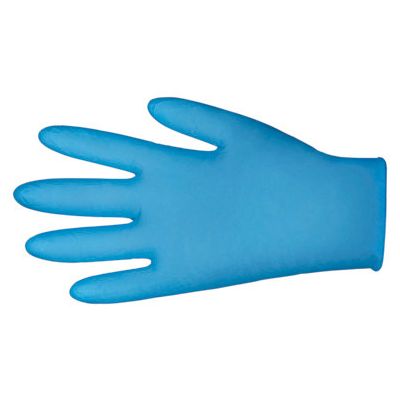 100x перчатки нитриловые без присыпки цвет.BU #8