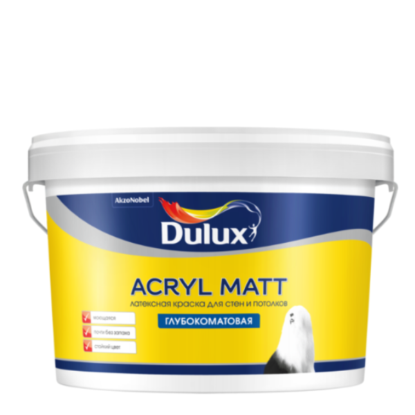 Dulux Acryl Matt BW  9