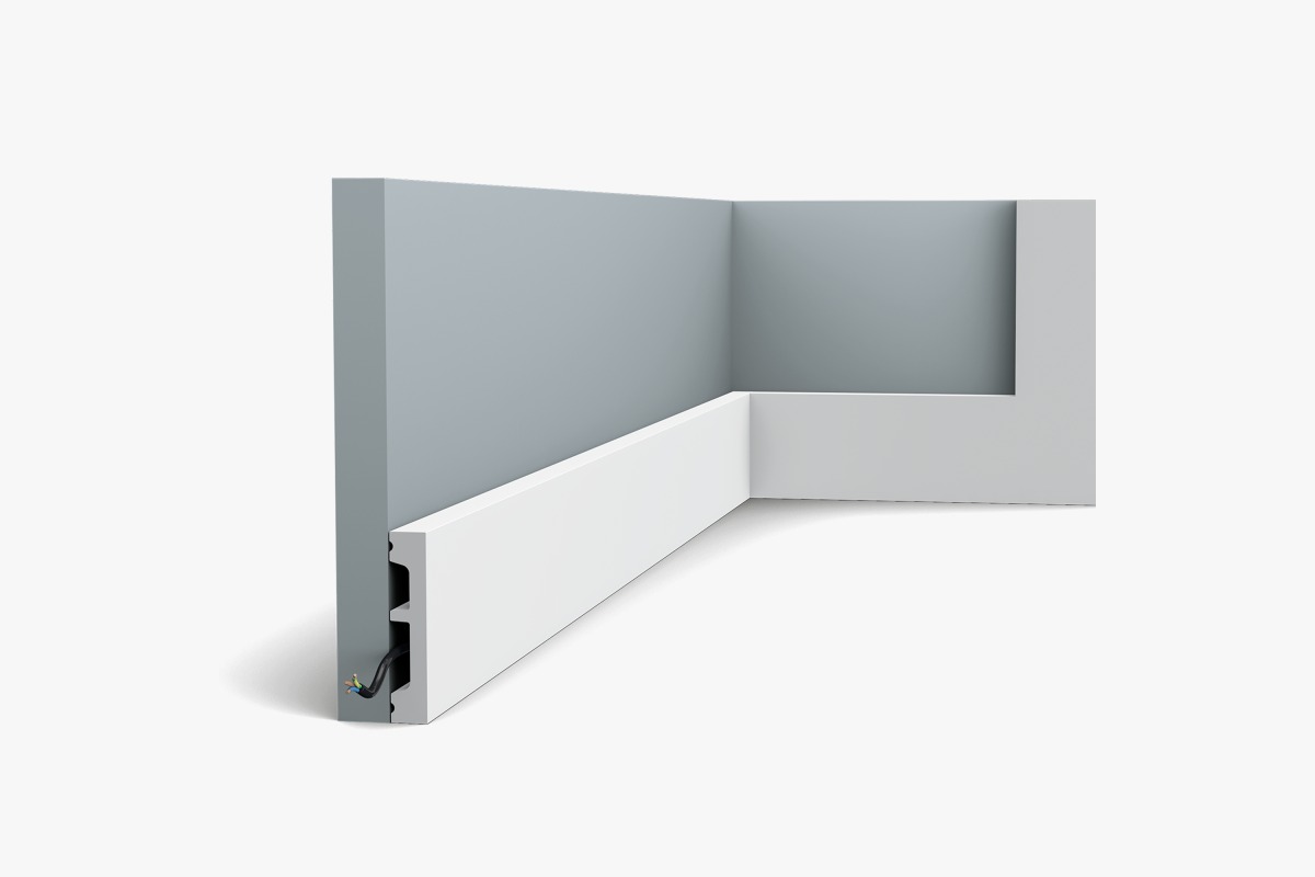 SX157F плинтус гибкий Дюрополимер 200 х 6,6 х 1,3