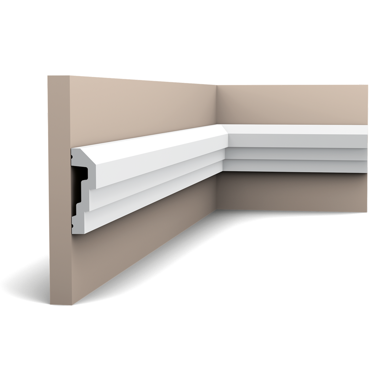 P7070 молдинг полиуретан 200 x 7,4 x 2,2