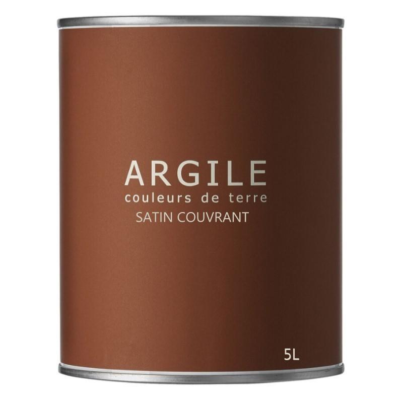 Акриловая полуматовая краска, ARGILE SATIN COUVRANT, база светлая, 5л