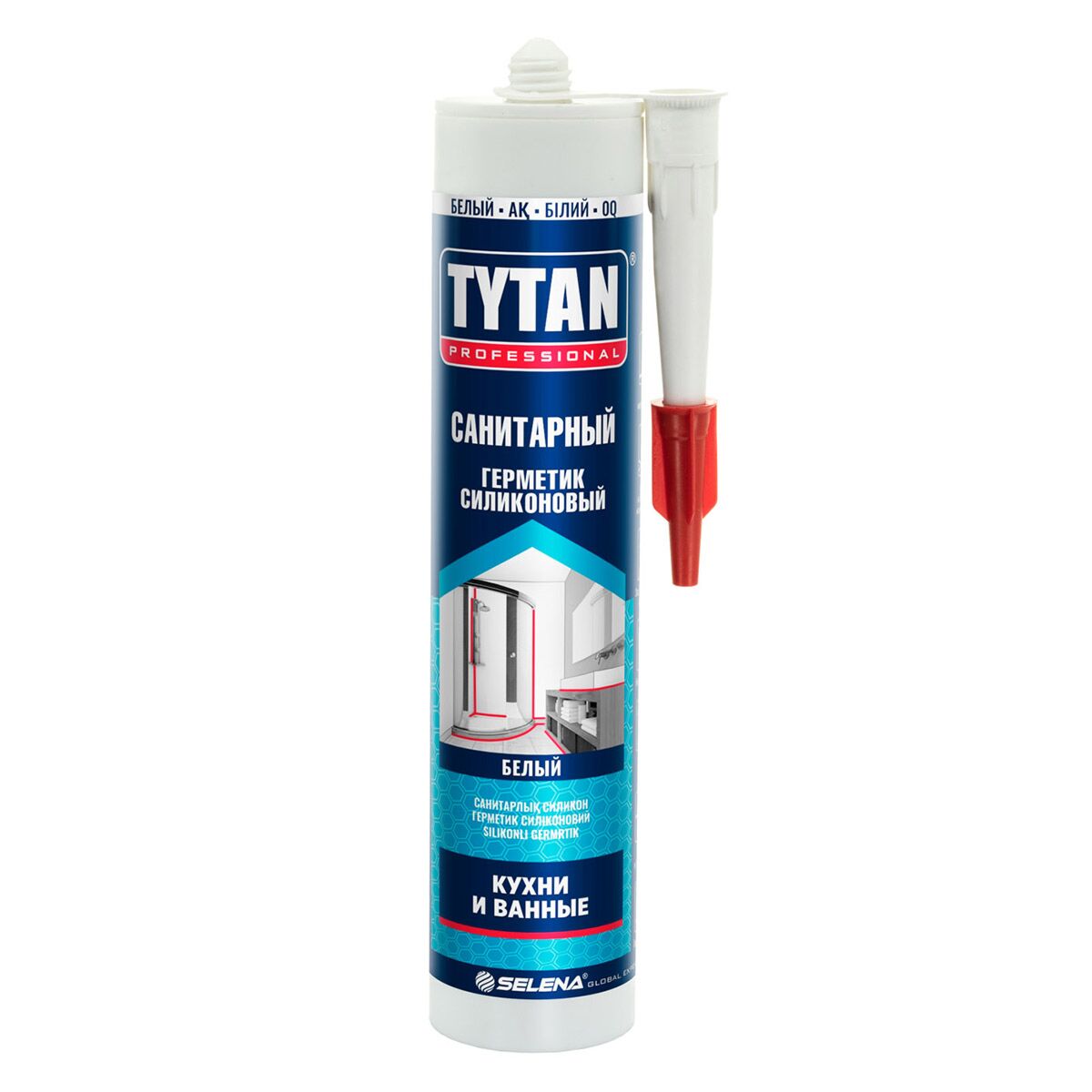 TYTAN силикон санитарный (280 мл) белый (КНР)