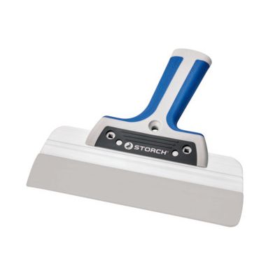 Фасадный шпатель 500 мм, резиновый, 3K, синий-чёрный-серый