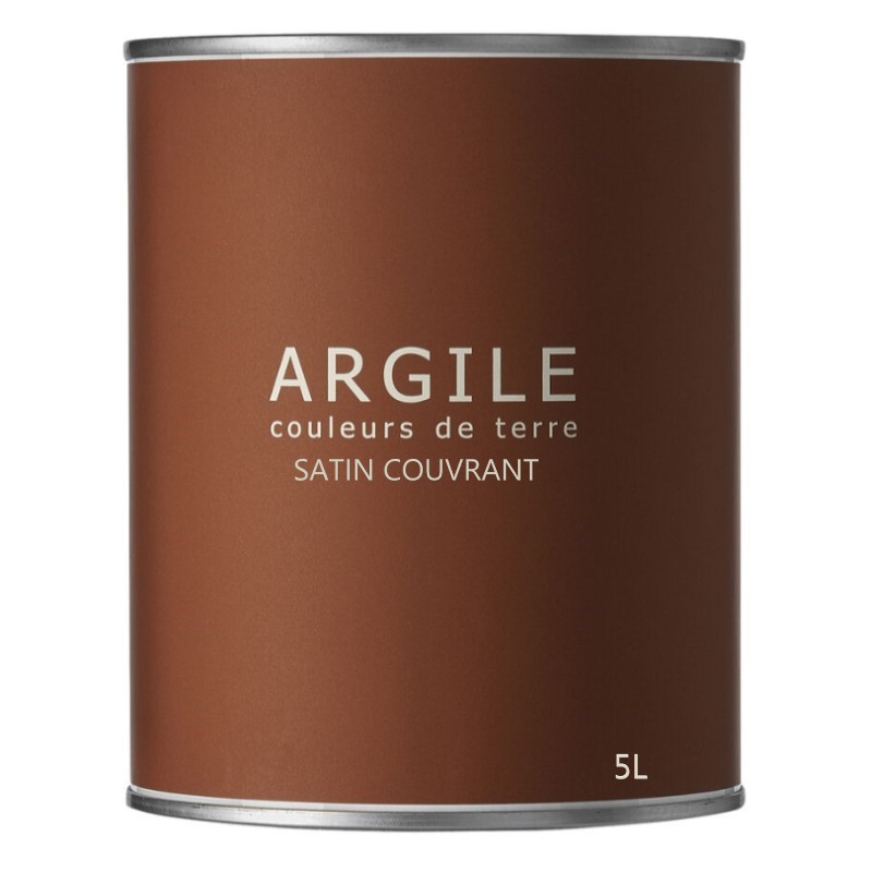 Акриловая полуматовая краска, ARGILE SATIN COUVRANT, база светлая, 5л