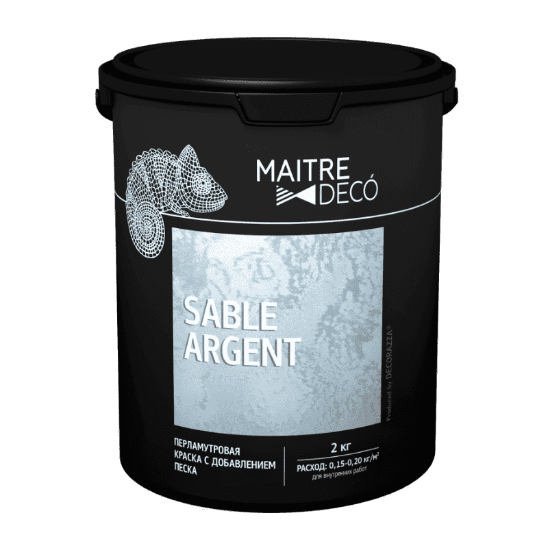 Краска SABLE ARGENT, 2 л
