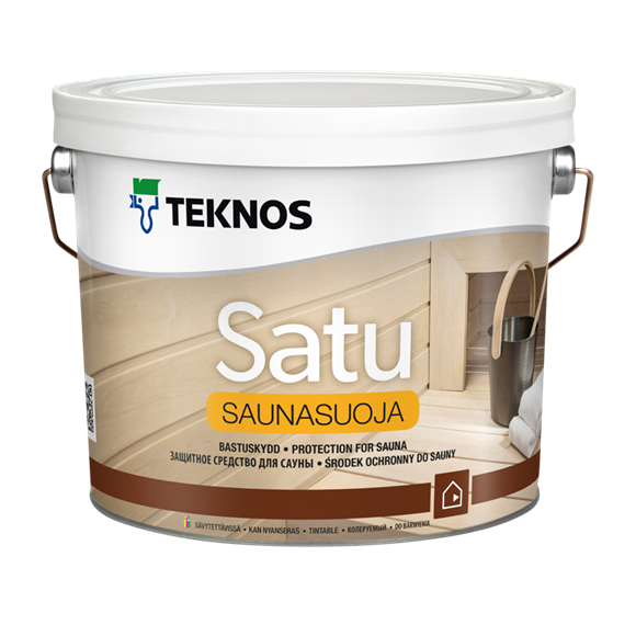 SATU SAUNASUOJA, защитное средство для сауны 2,7 л