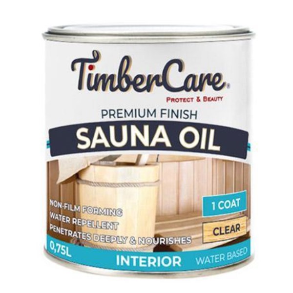 Состав для сауны TimberCare Sauna Oil (цвет- прозрачный), банка 0,75л