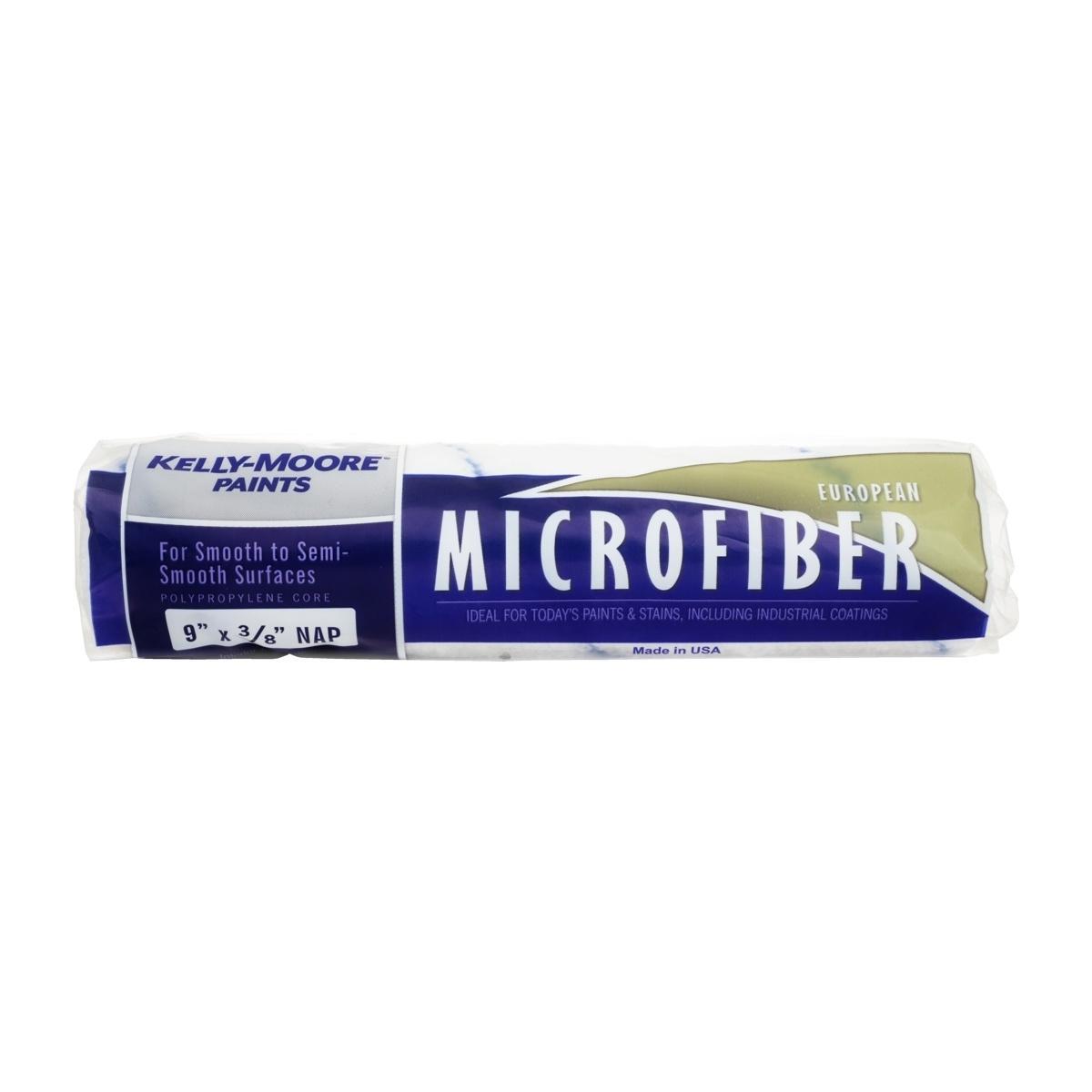 KELLY-MOORE 9 X 3-8 NAP MICROFIBER ROLLER COVER- Микрофибра шубка (228,6мм, ворс 9,53мм)
