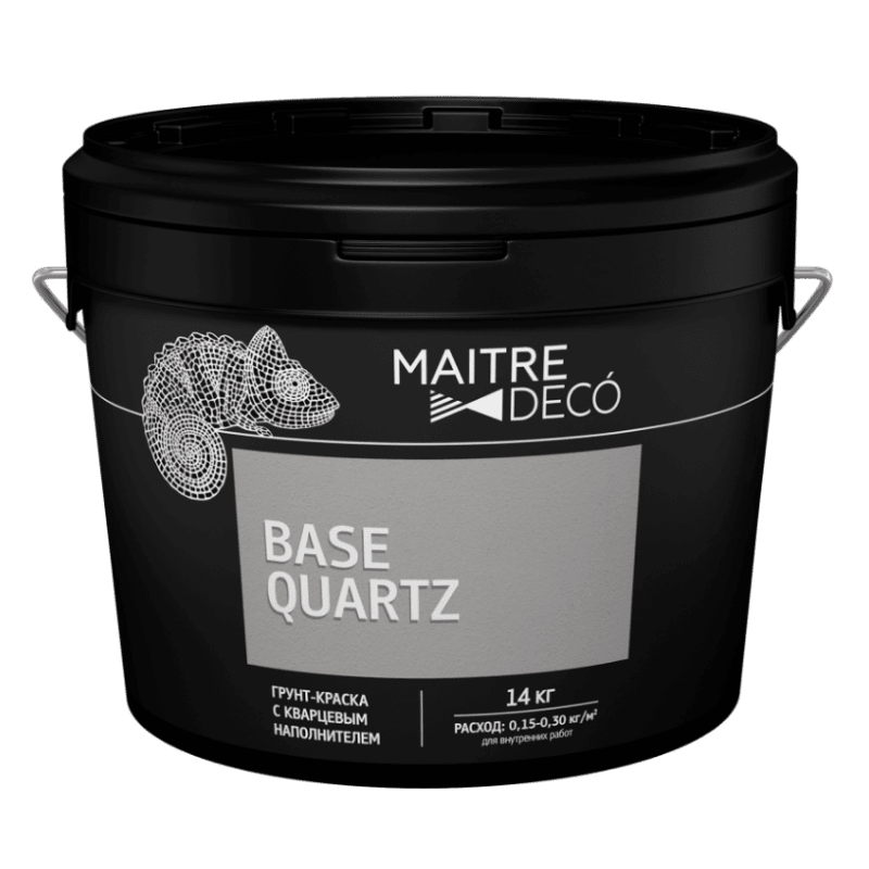 Кварцевая грунт-краска BASE QUARTZ, 14 кг