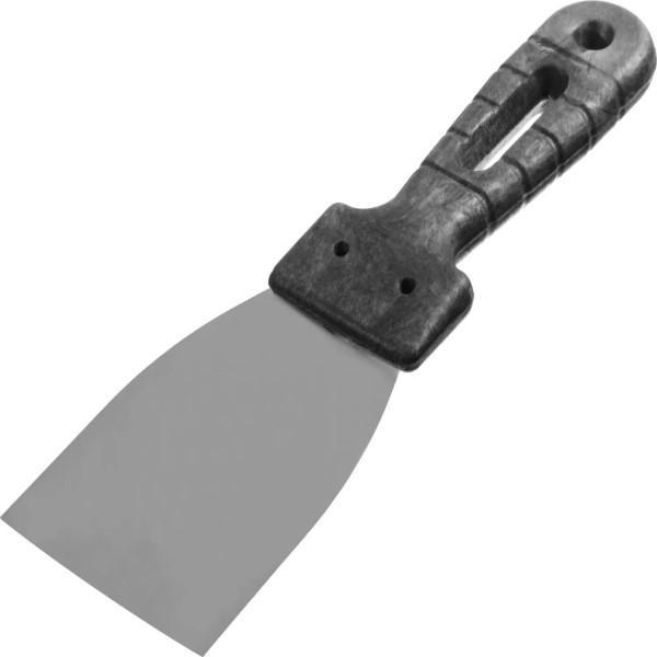 Шпатель 60mm нержавеющая сталь, пластиковая ручка