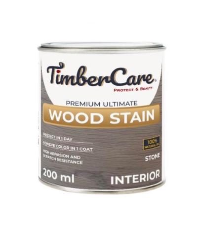 Тонирующее масло TimberCare Wood Stain (цвет- Песчаная галька- Stone), банка 0,2л