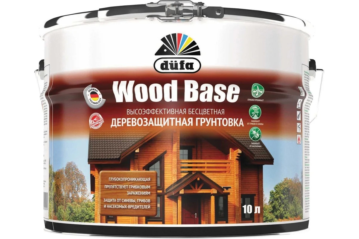 Dufa Грунт WOOD BASE бесцветный 10л