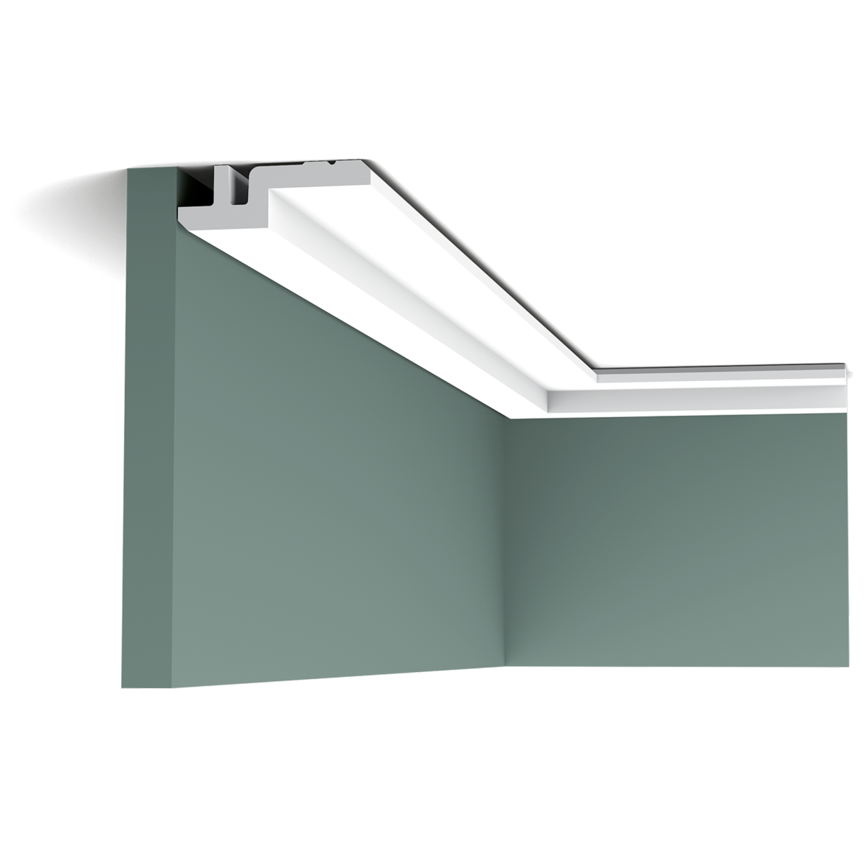 C394 карниз полиуретан 200 х 3,1 х 9,5