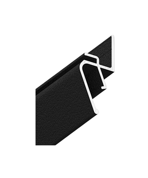 Теневой профиль для натяжного потолка зазор 7 мм, Черный