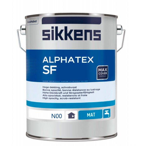 Краска Sikkens Alphatex SF мат N00 4,65л