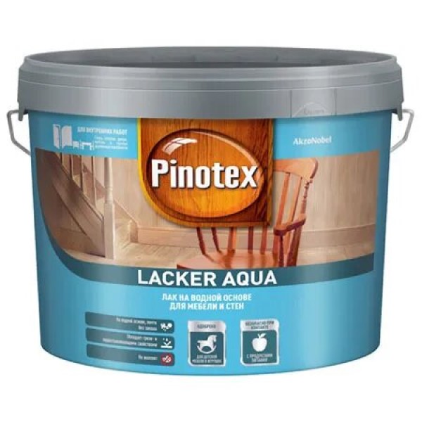 Лак Pinotex Lacker Aqua 10 мат на вод. основе 9л