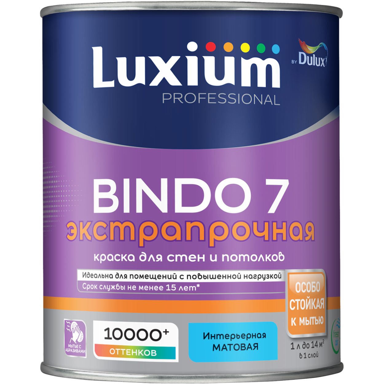 Краска Luxium Prof Bindo 7 мт BC 0,9л