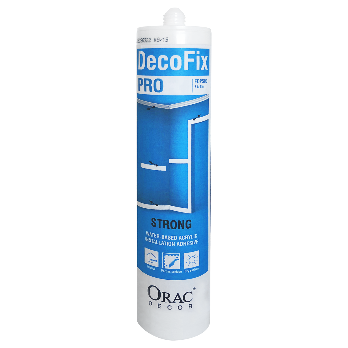 Монтажный клей ORAC DECOFIX PRO FDP500 310 мл