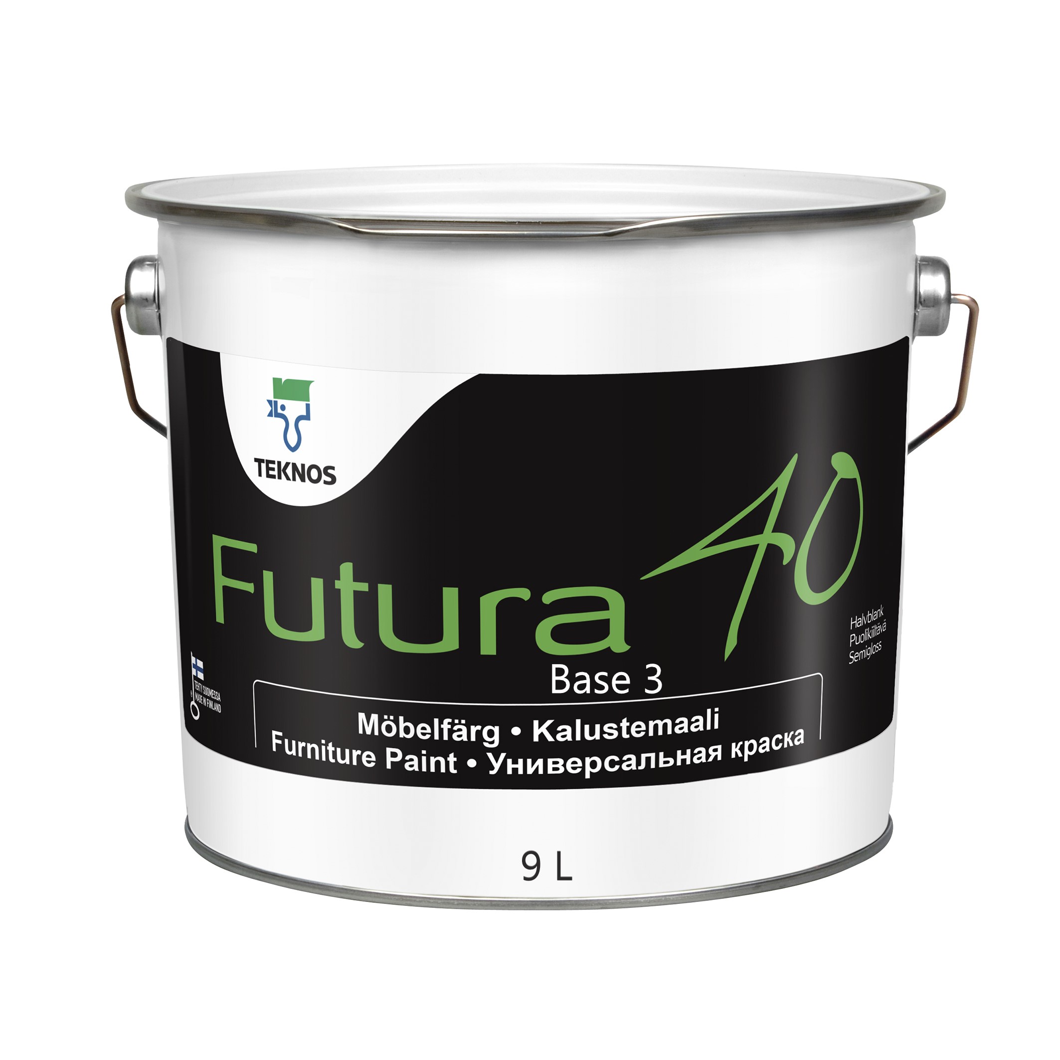 FUTURA 40 BASE PAINT 3 полиуретановая тиксотроп.лаковая краска  9