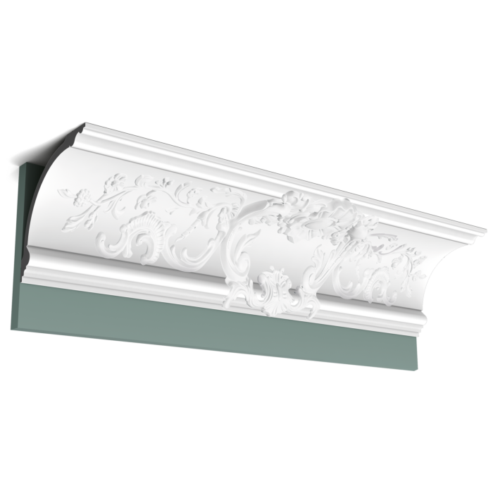 C338A карниз полиуретан 200 x 18,4 x 18,4