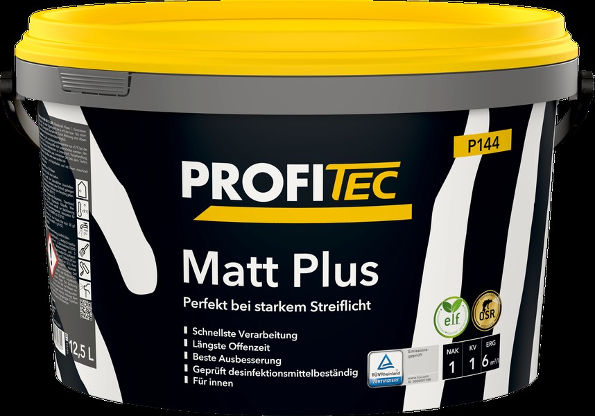 Интерьерная краска ProfiTec P144 Matt Plus 12,5 л, белая