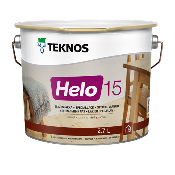 HELO 15  уретано-алкидный ,специальный лак 2,7
