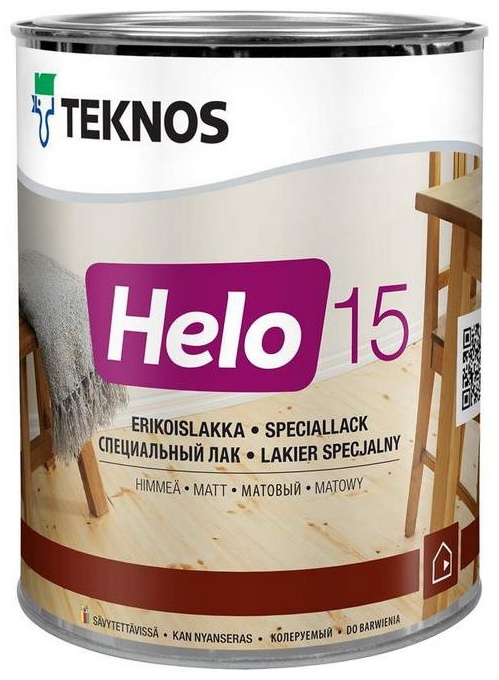 HELO 15  уретано-алкидный ,специальный лак 0,9