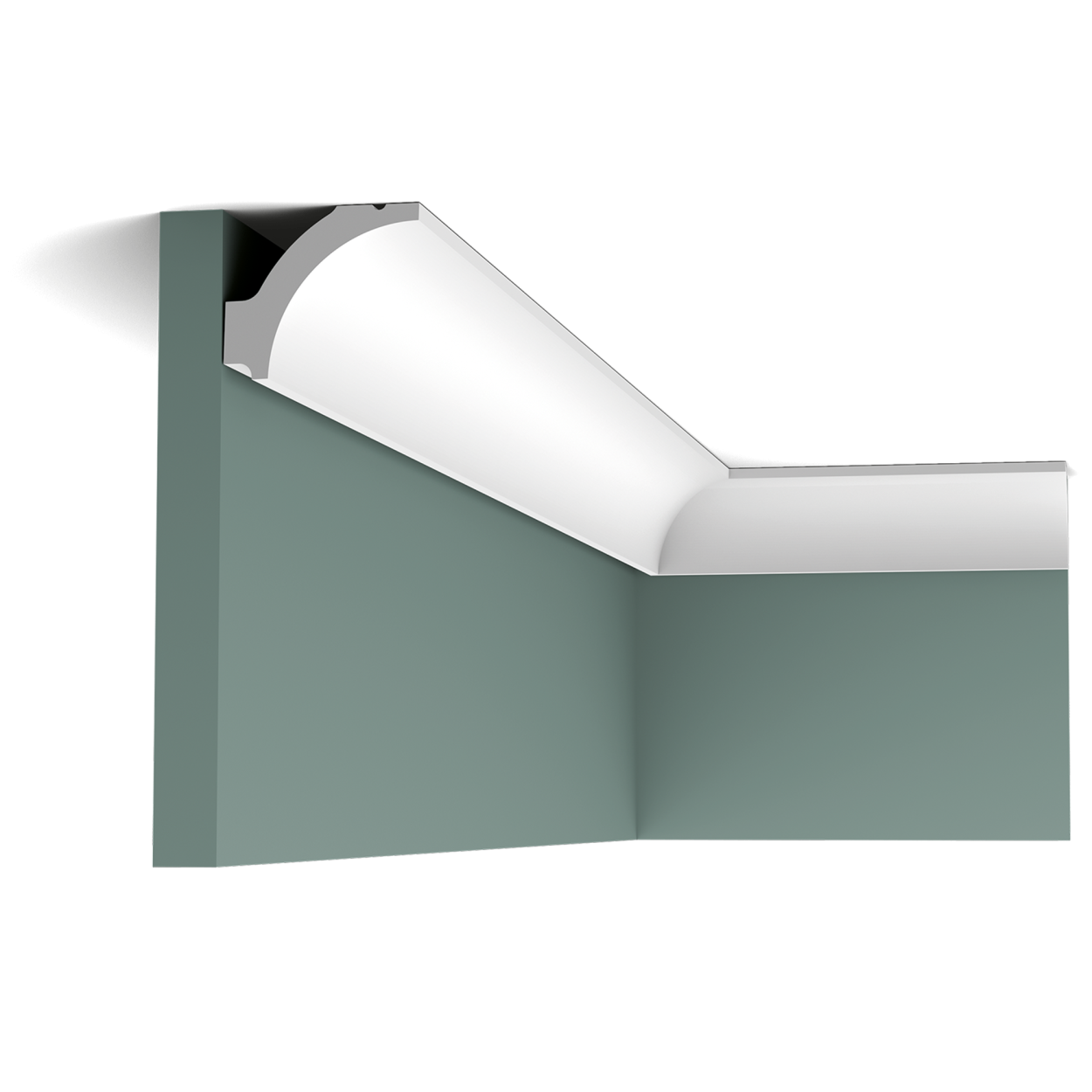 C260 карниз полиуретан 200 x 4,1 x 4,8