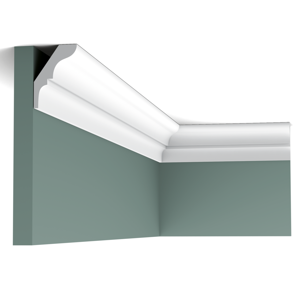 CX112 карниз Дюрополимер 200 x 5,4 x 3,8