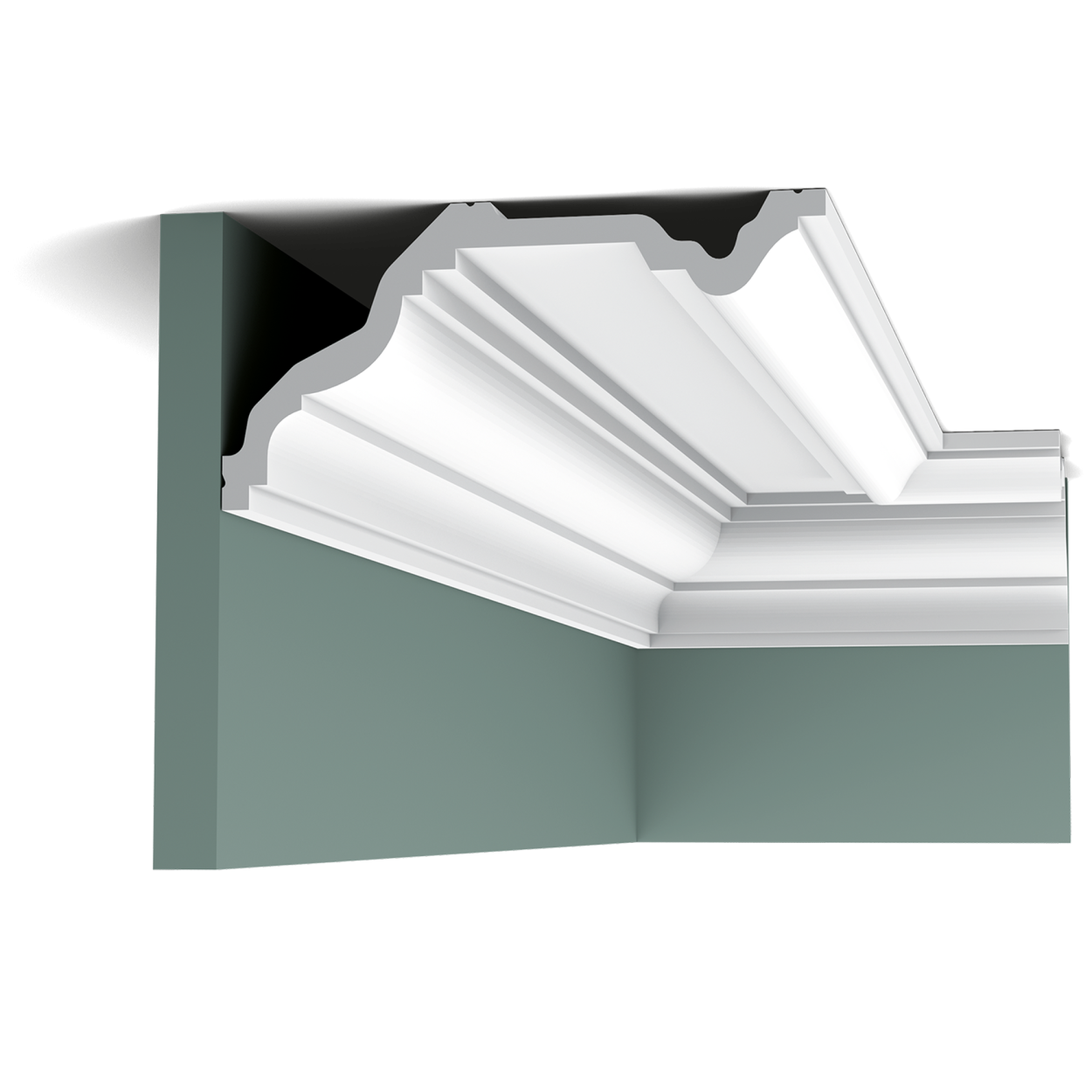 C332 карниз полиуретан 200 x 23 x 11,4