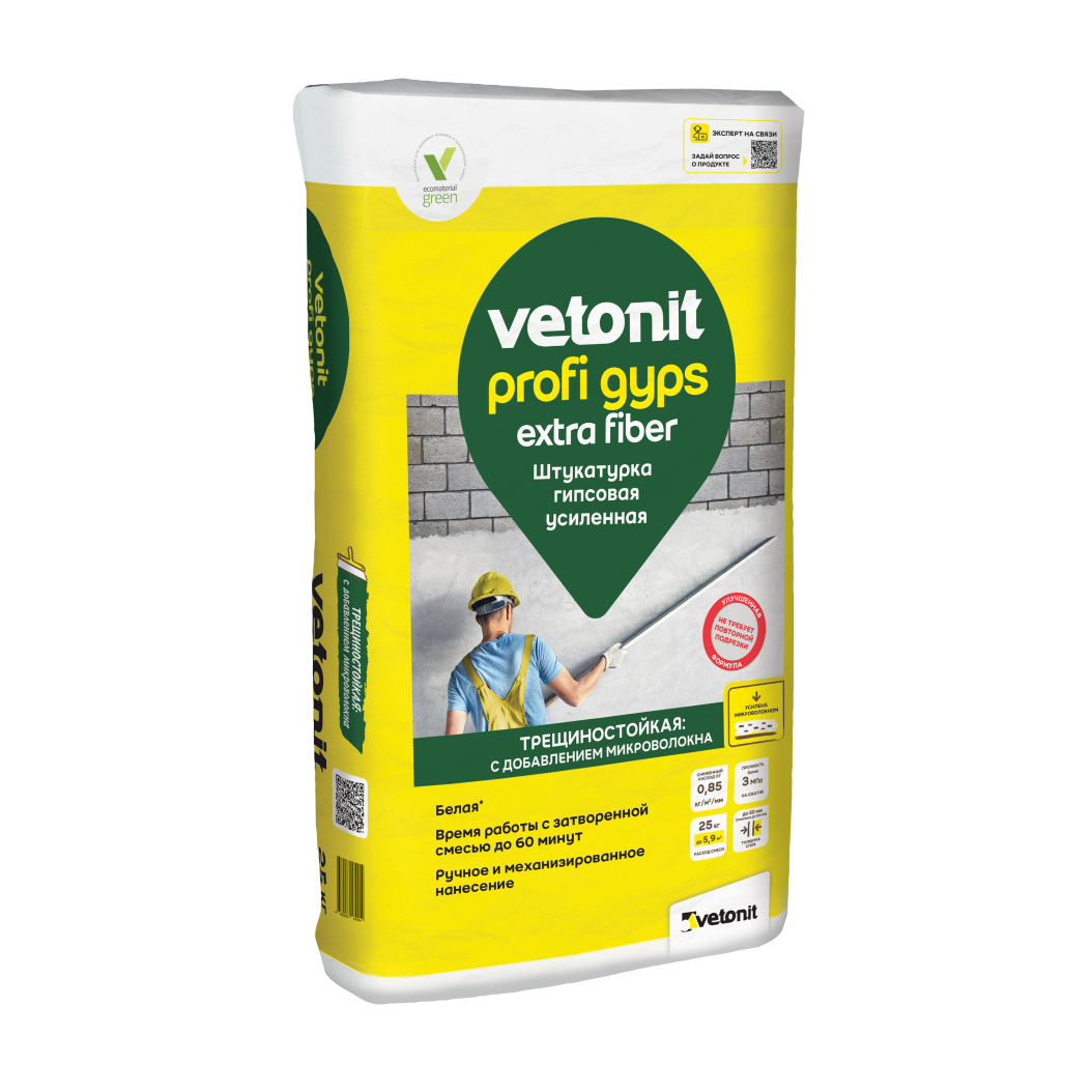 Weber. vetonit profi gyps 30kg гипсовая штукатурка