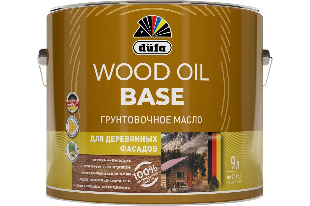 Dufa Грунтовочное масло WOOD OIL BASE  9л