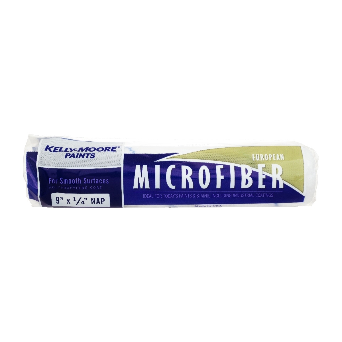 KELLY-MOORE 9 X 1-4 NAP MICROFIBER ROLLER COVER- Микрофибра шубка (228,6мм, ворс 6,35мм)