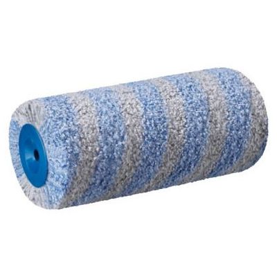 Валик 25см Ядро47 Полиэстер15 беск. нить серо-голубые полосы