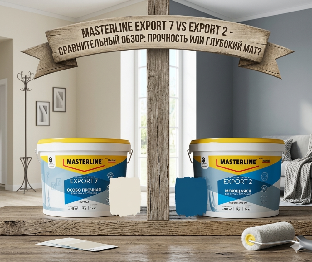 Masterline Export 2 vs Export 7 — сравнение