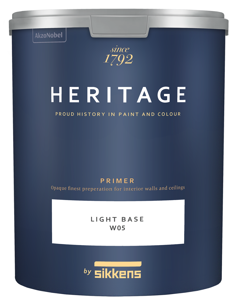 Грунтовочная краска Sikkens Heritage Primer п/мат W05 4,5л