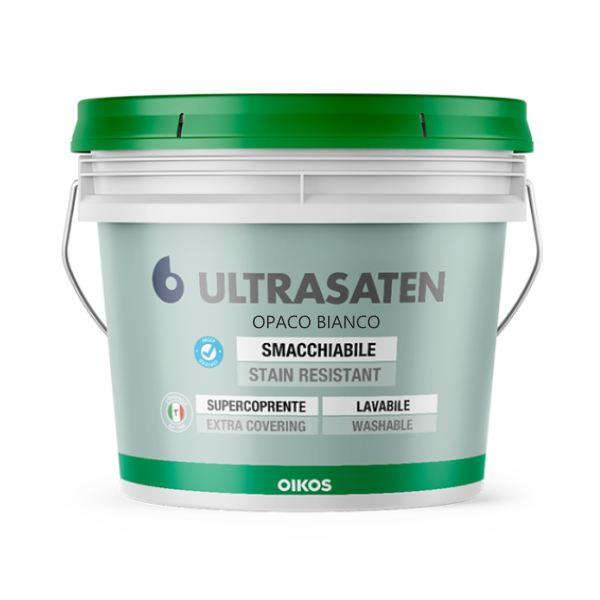 Краска  ULTRASATEN OPACO BIANCO LT.4