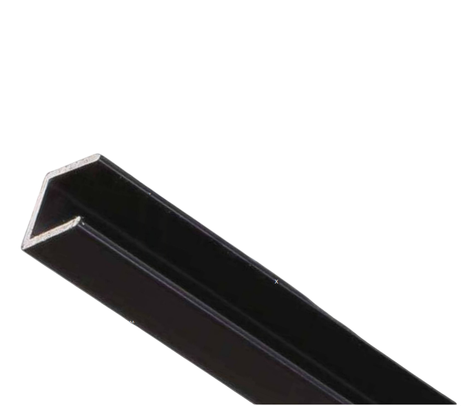 Разделительный щелевой П-образный профиль 11 мм , Окрашенный