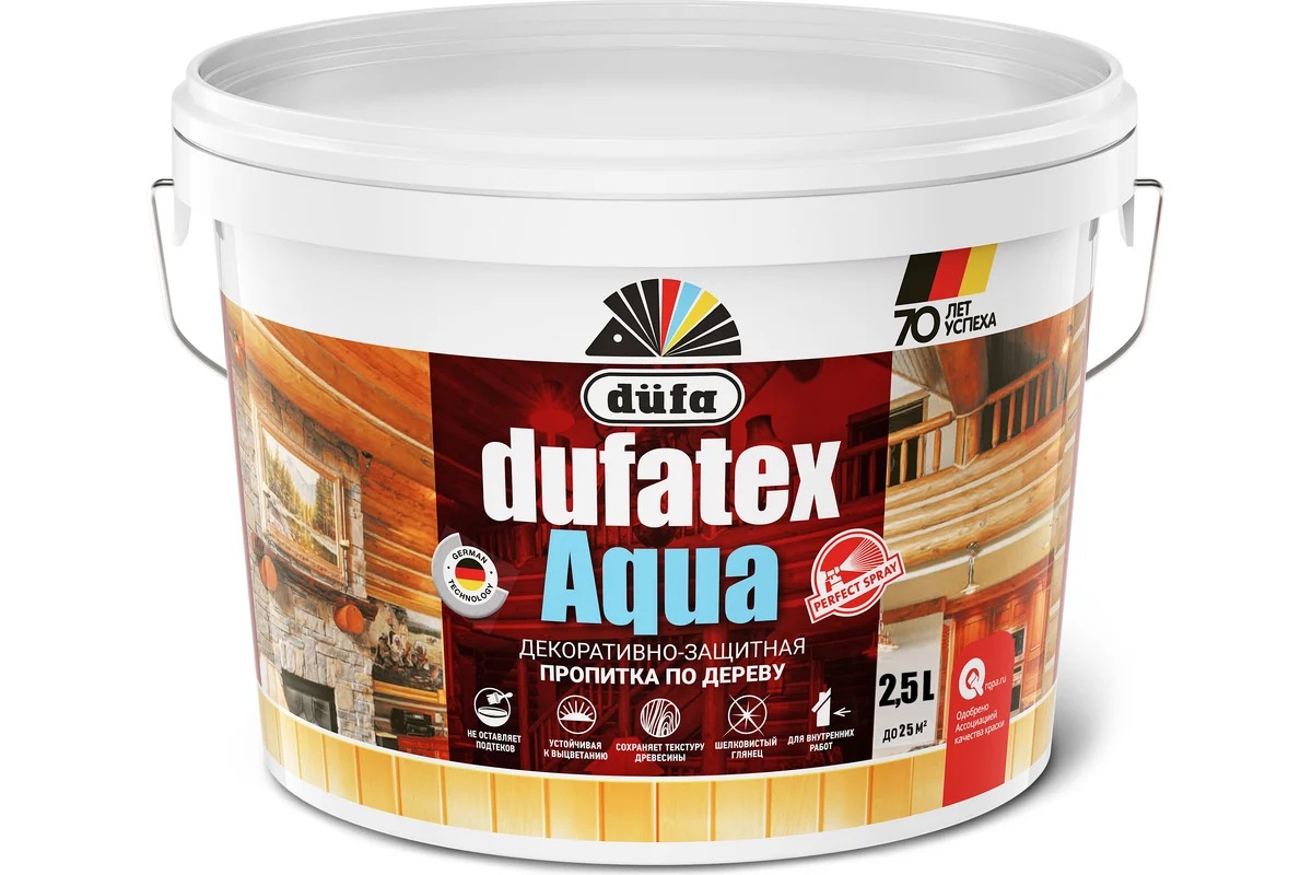Dufa Пропитка DUFATEX-AQUA бесцветный 2,5л