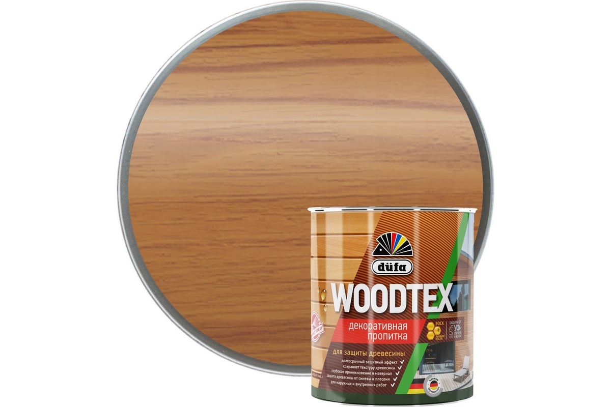 Dufa Пропитка WOOD TEX тик  3л
