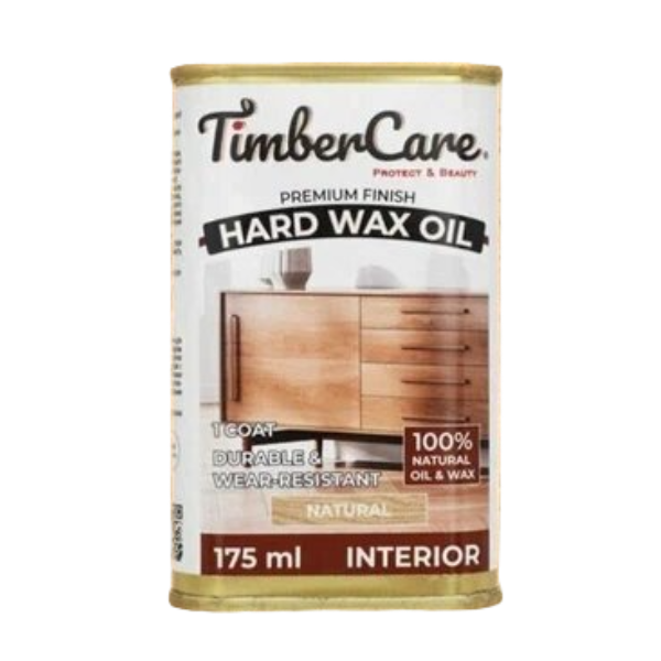 Защитное масло с твердым воском TimberCare Hard Wax Oil (цвет- Натуральный- Natural), банка 0,175л