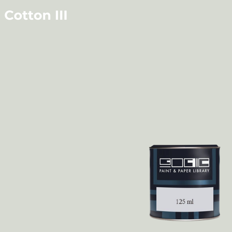Пробник краски в/э Paint&Paper Library, Pure Flat Emulsion, глубокоматовый, цвет COTTON III, 0,125 л